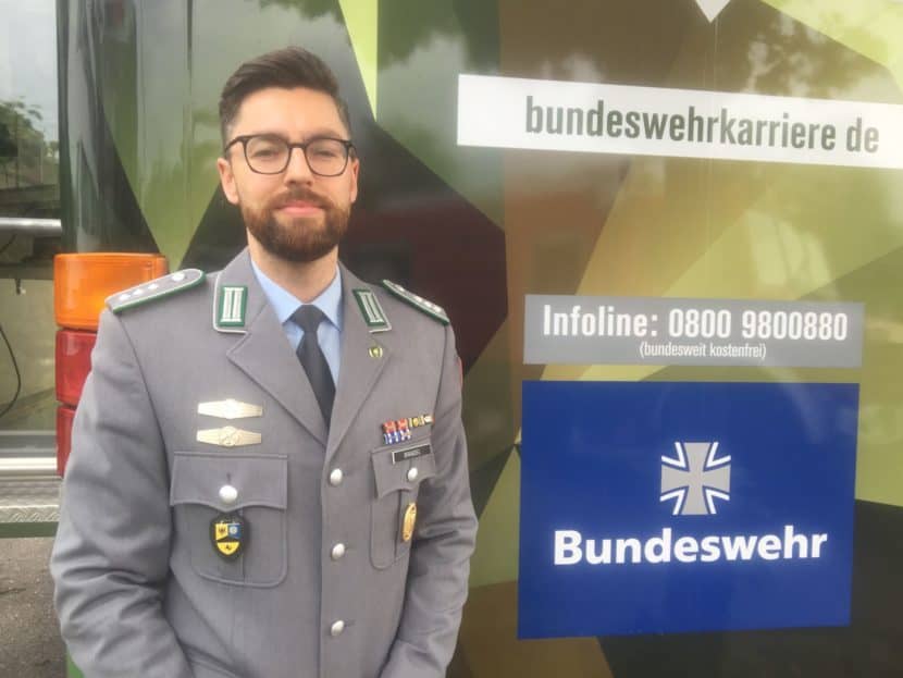 Erwachsen werden beim Bund. Hauptmann Hans Harald Brandel.